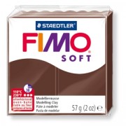 Fimo Soft Polymer Clay 57gr Chocolate (n°75)
