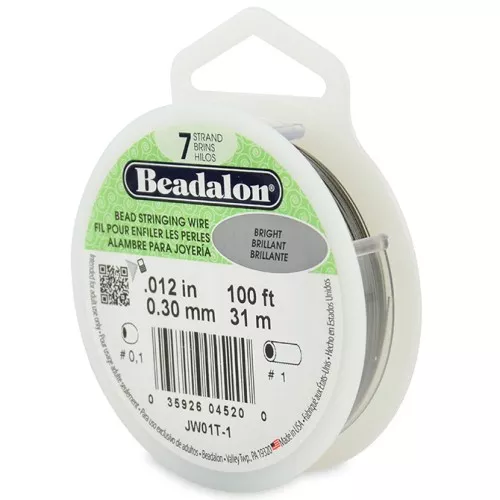 Beading wire 7 strands 0.30mm x31 m