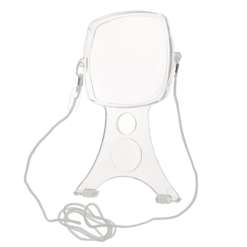 Square hands-free magnifier - Transparent x1