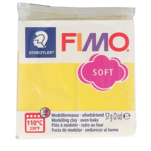 Fimo Soft Polymer Clay 57gr Lemon (n°10)