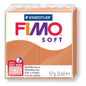 Fimo Soft Polymer Clay 57gr Cognac (76)