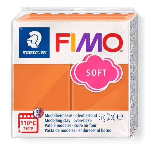 Fimo Soft Polymer Clay 57gr Cognac (76)
