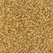 Miyuki 11/0 2 Seed beads - Light Gold Silver Lined x 100 g