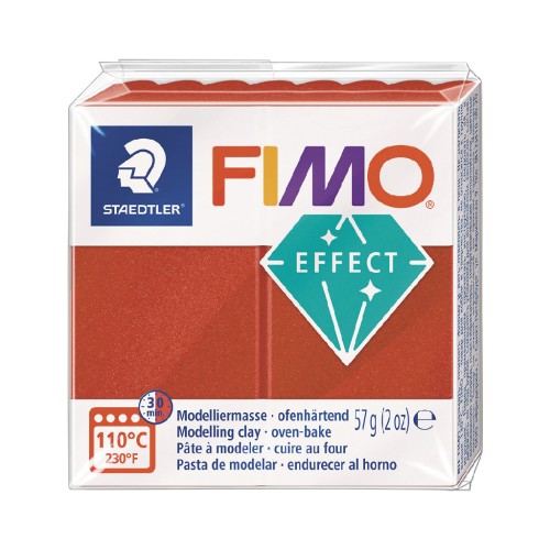 Fimo Effect Polymer Clay 57gr Metallic Copper (n°27)