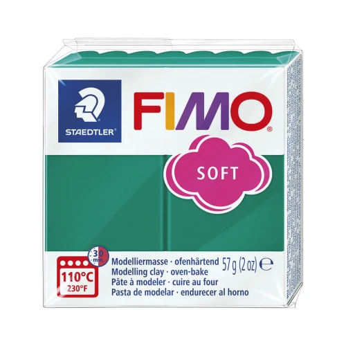 Fimo Soft Polymer Clay 57gr Emerald (n°56)