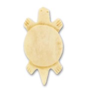 Pendant bone antique turtle 55mm x1|raw }}