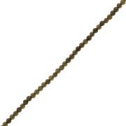 Round beads 2 mm gemstone - Speckled Obsidian x40cm|raw }}