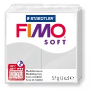 Fimo Soft Polymer Clay 57gr Dolphin grey (n°80)|raw }}