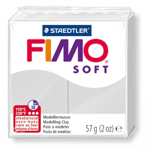 Fimo Soft Polymer Clay 57gr Dolphin grey (n°80)