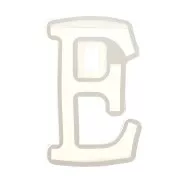 40x23mm Silicone mold for making the letter E in resin x1