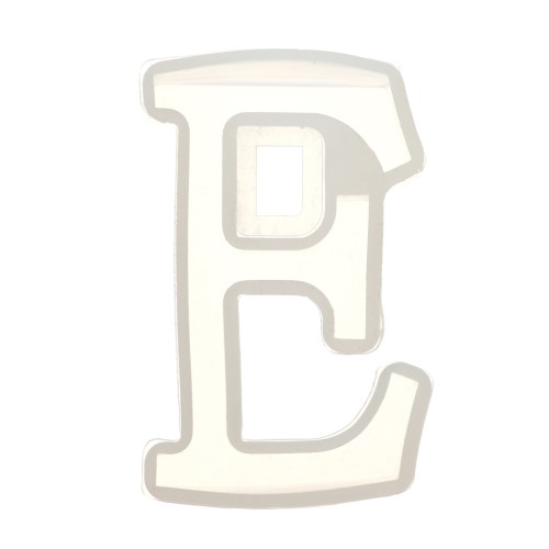 40x23mm Silicone mold for making the letter E in resin x1