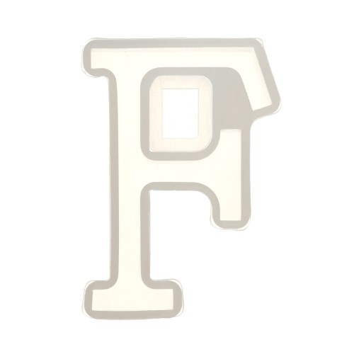 40x25mm Silicone mold for making the letter F in resin x1