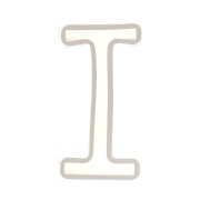 40x18mm Silicone mold for making the letter I in resin x1|raw }}