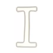 40x18mm Silicone mold for making the letter I in resin x1