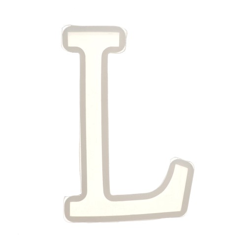 40x23mm Silicone mold for making the letter L in resin x1