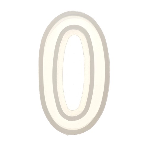 40x23mm Silicone mold for making the letter O in resin x1