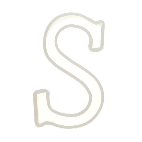 40x23mm Silicone mold for making the letter S in resin x1