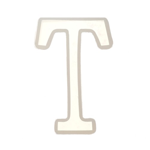40x24mm Silicone mold for making the letter T in resin x1