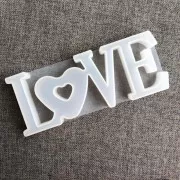 8x20.5cm Silicone mould to make LOVE in resin x1