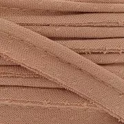 10mm Viscose sewing piping Atelier Brunette Dobby - Maple x1m