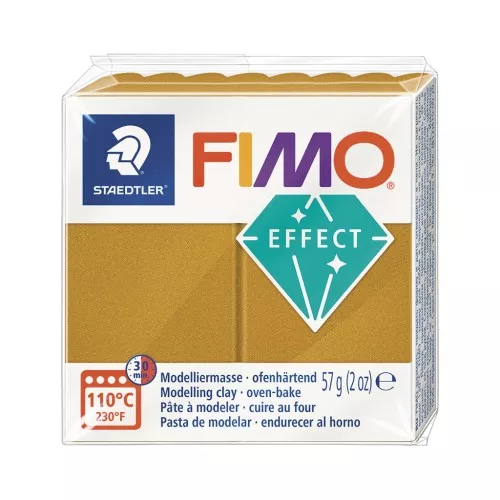 Fimo Effect Polymer Clay 57gr Metallic Gold (n°11)