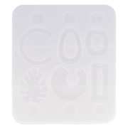 13.5x15.5cm Silicone mould n°4 to make resin earrings x1