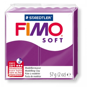 Fimo Soft Polymer Clay 57gr Purple violet (n°61)