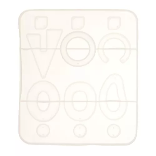 15x17cm Silicone mould n°5 to make resin earrings x1