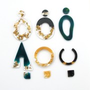 15x17cm Silicone mould n°5 to make resin earrings x1