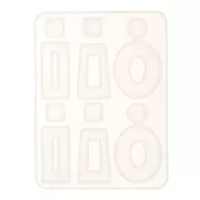 12x16cm Silicone mould n°7 to make resin earrings x1