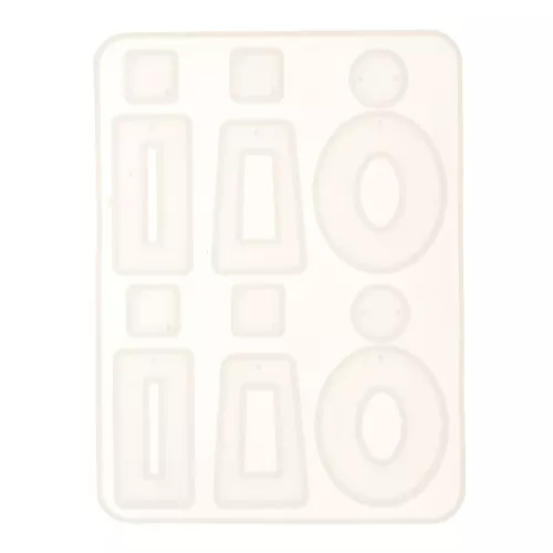 12x16cm Silicone mould n°7 to make resin earrings x1