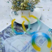 15x14cm Silicone mould n°8 to make resin earrings x1