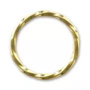 Ring 21mm Gold tone x1