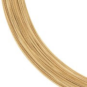 0.50mm Gold filled half-hard diamond effect wire x 1m