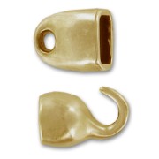 Hook and eye clasp Bronze tone x1|raw }}