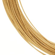 0.76mm Gold filled half-hard diamond effect wire x 1m|raw }}