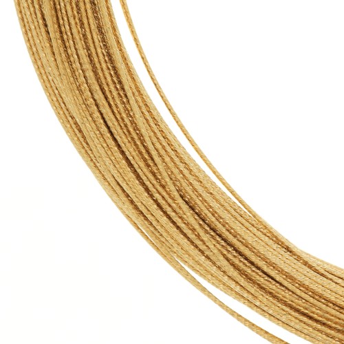0.76mm Gold filled half-hard diamond effect wire x 1m