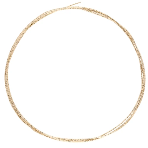 0.76mm Gold filled half-hard diamond effect wire x 1m