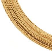 0.89mm Gold filled half-hard diamond effect wire x 1m|raw }}