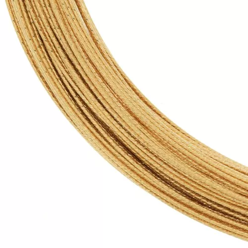 0.89mm Gold filled half-hard diamond effect wire x 1m