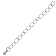 Rombo mesh extension chain 70 mm - Stainless steel 304 x100|raw }}