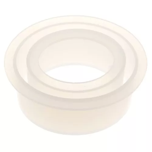 Silicone mould for making oval resin cuff bracelets 62x51x32 mm x1