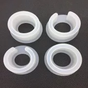 60x48x32mm Silicone mould for making oval resin cuff bracelets x1