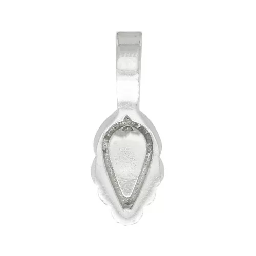14x5mm 925 Sterling Silver loop bail to stick x1