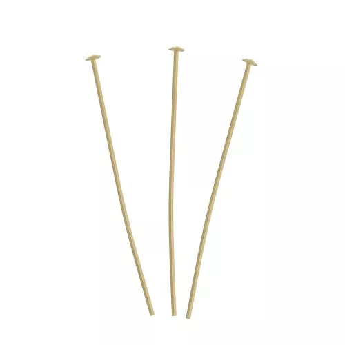 19x0.35mm Gold filled Head pins x10