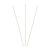 63x0.35mm Gold filled Head pins x10