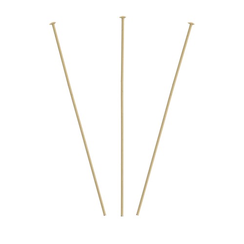 44x0.45mm Gold filled Head pins x10