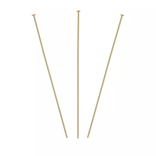 44x0.45mm Gold filled Head pins x10