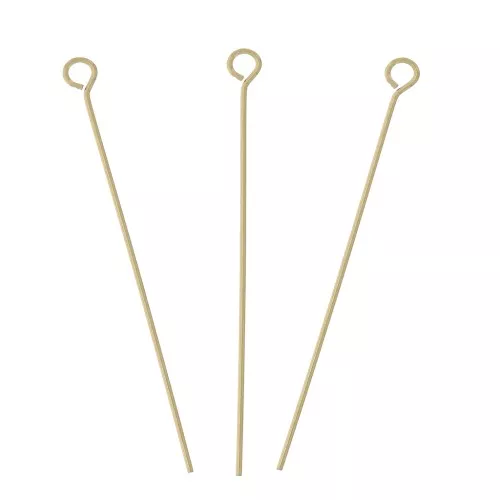 21x0.35mm Gold filled Eye pins x10