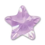 Cubic Zirconia Stars cabochons 5mm Medium Amethyst x10